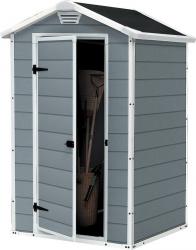 Domek Keter MANOR siv/biela, zhradn, 128x94x196 cm, UV