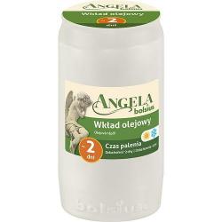 Npl Bolsius Angela NR02 biela, 45 h, 110 g, priemer 5cm, do kahanca, olej