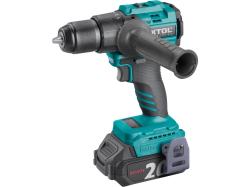 V�ta�ka s pr�klepom aku Share20V, 2x 2Ah, 70Nm, bezuhl�kov� motor, kufor, EXTOL INDUSTRIAL
