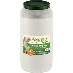 Npl Bolsius Angela NR07 biela, 105 h, 317 g, 6,5cm, do kahanca, olej
