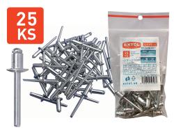 Nity trhacie hlin�kov� 6,4x8mm 25ks, EXTOL PREMIUM
