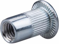 Matice nitovacie oce�ov�, M6x14mm, 30ks, pozinkovan�, FORTUM