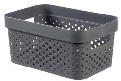 K Curver INFINITY RECYCLED 4.5L, antracit, 26x18x12 cm