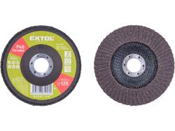 Kot�� lamelov� �ikm� korundov�, 125mm, P40, o125mm, P40, EXTOL CRAFT
