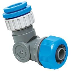 Adapter AQUACRAFT 550345, kbov, 1/2"-3/4"-1", 360, 180, 3/4", na hadicu