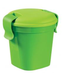 Hrnek Curver Lunch&Go, 400 ml, zelen, 12x11 cm