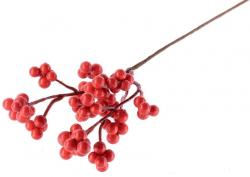 Vetvika MagicHome Vianoce, Berries.Red, erven, 33 cm