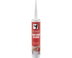 DEN BRAVEN  sanitrny silikn 280ml, biely Red line