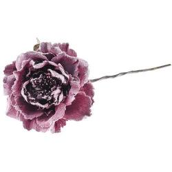 Kvet MagicHome, pivnia, tmavo ruov, stonka, vekos kvetu: 11 cm, dka kvetu: 21 cm, b