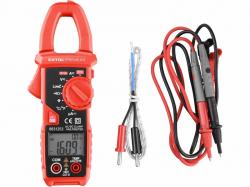 Multimeter klieov s automatickou vobou rozsahov, EXTOL PREMIUM