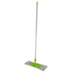 Mop Cleonix Microfiber, s palicou, biely