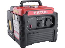 Elektrocentr�la invertorov� r�mov� 1F, 1,2kW, 1,75HP, ru�n� �tart, EXTOL PREMIUM