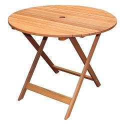 Stôl LEQ SVENDBORG, 90x90x72 cm, drevený, okruhly