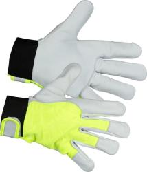 Rukavice Strend Pro Marvic High Vision, textil/koa s reflexnmi prvkami, vekos 09/L, bl