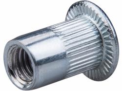 Matice nitovacie oce�ov�, M10x19mm, 20ks, pozinkovan�, FORTUM