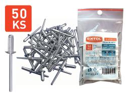 Nity trhacie hlin�kov� 4,0x9,6mm 50ks, EXTOL PREMIUM