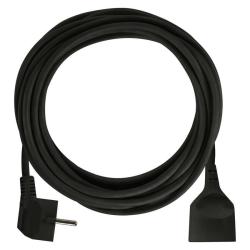 Predl�ovacie k�bel  1 z�suvka 5M �IERNY 1,5MM