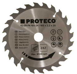 Plov kot s SK 165x2,2x20 24z redukcia 20/16mm