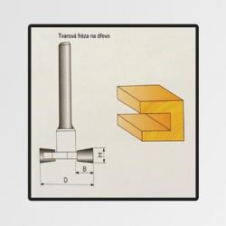 FRZA TVAROV DO DREVA 32X10X9,4MM